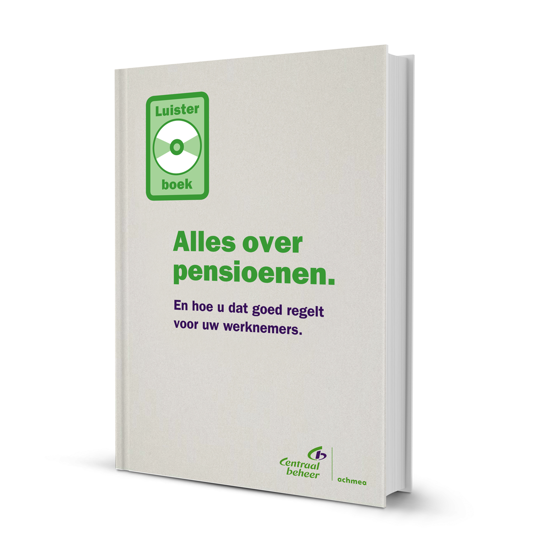 Centraal Beheer Achmea - Luisterboek Pensioenen - Cover